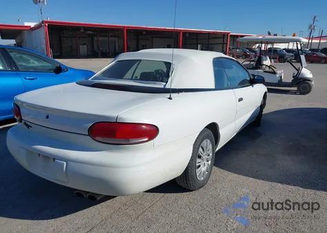 1997 Chrysler Sebring Jx z USA, uszkodzony, nr VIN 3C3EL45H4VT624613